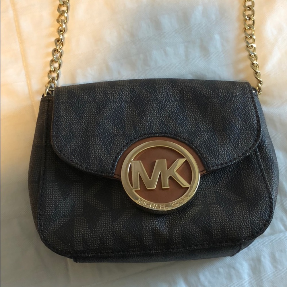Fulton logo crossbody (brown)